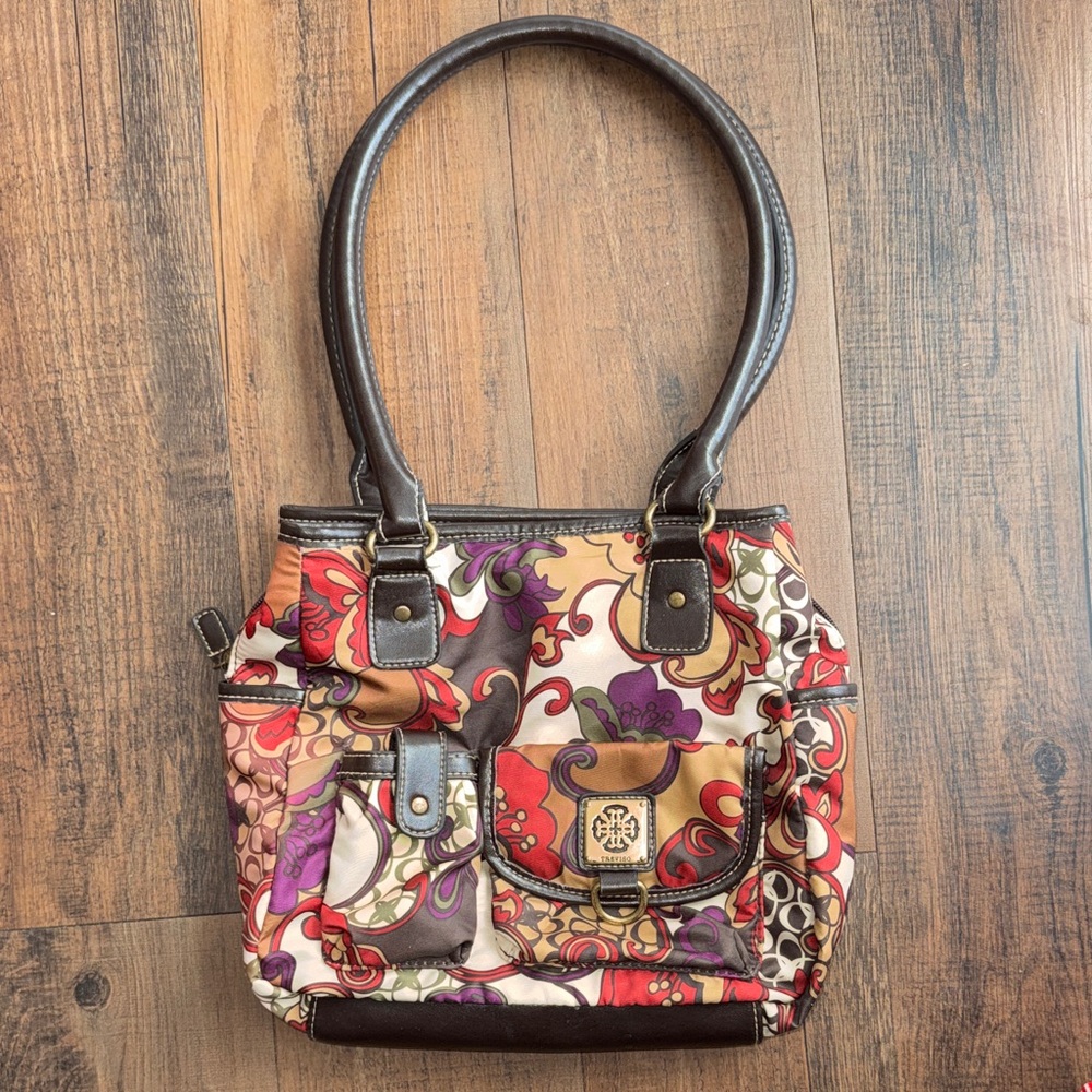 Treviso Vibrant Floral Shoulder Bag